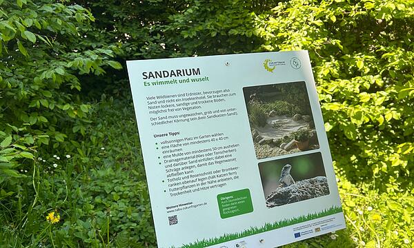 Zeigen, wie leicht Naturschutz sein kann: Contakt-Garten in Coburg eröffnet