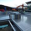 Das neue Außenbecken der Therme Obernsees ist fertig. Das neue Außenbecken der Therme Obernsees ist fertig.