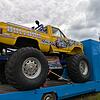 Monster Truck vor Frankengarage