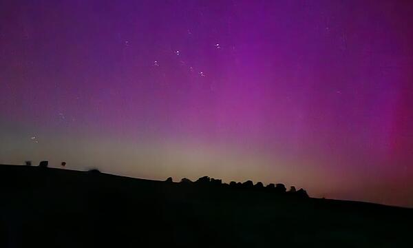 Polarlichter über Kronach 2024Polarlichter über Kronach