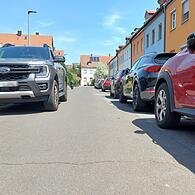 Parkplatznot  Angnes Schwanfelder Straße Bamberg