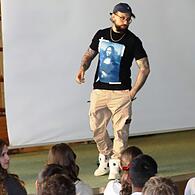 Dominik Forster bei seinen Ausführungen.