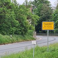In Frauendorf ist von Ende Mai bis Ende Oktober Großbaustelle angesagt – mit Ampelregelung und Sperrung für den Schwerlastverkehr.