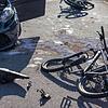 Fahrradfahrer von Auto erfasst