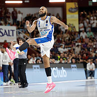 Chris Dowe, im Jahr 2022 für die Bamberg Baskets aktiv, peilt mit Brescia den Titel in Italien an.