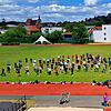 Gemeinsame Zumba-Choreografie zum Abschluss des Sporttages. Gemeinsame Zumba-Choreografie zum Abschluss des Sporttages.