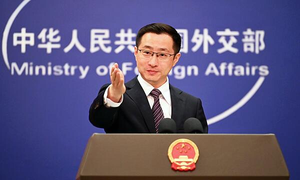 Chinas Außenamtssprecher Lin Jian