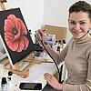 Kateryna Zackarevich will dazu beitragen, dass Jugendliche das Forchheimer Stadtbild schöner machen.