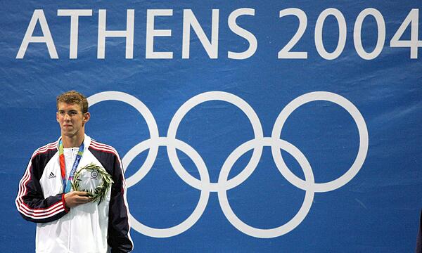 Olympia 2004 Athen - Michael Phelps