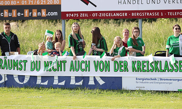 Die Fans des FC Knetzgau träumen bereits seit Jahren von der Kreisklasse: Geht dieser Traum am Donnerstag in Erfüllung?