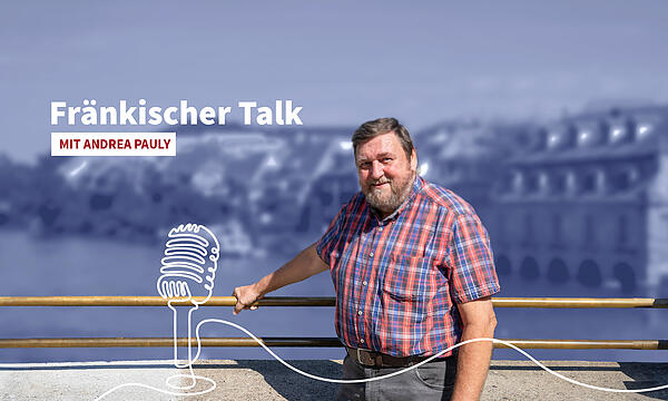Max Kropf, Sandkerwa-Moderator, ist zu Gast im Podcast Fränkischer Talk