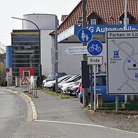 Symptomatisch für die Radwegsituation, hier in der Kronacher Straße stadteinwärts