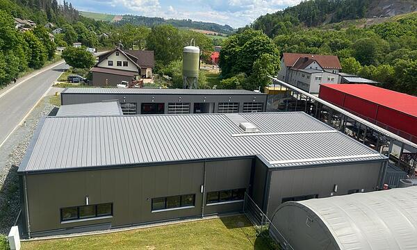 Auf 3160 Quadratmeter Fläche erstreckt sich das Bauhofgelände des Marktes Pressig. Momentan arbeiten dort elf Beschäftigte.
