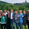 Holger Then (Sechster v.l.) nach seiner Nominierung zum Bürgermeisterkandidaten.
