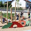 Sichtbar anziehend: die neue Ortsmitte von Breitengüßbach.