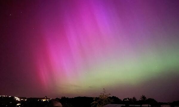 Polarlichter über Kronach 2024Polarlichter über Kronach