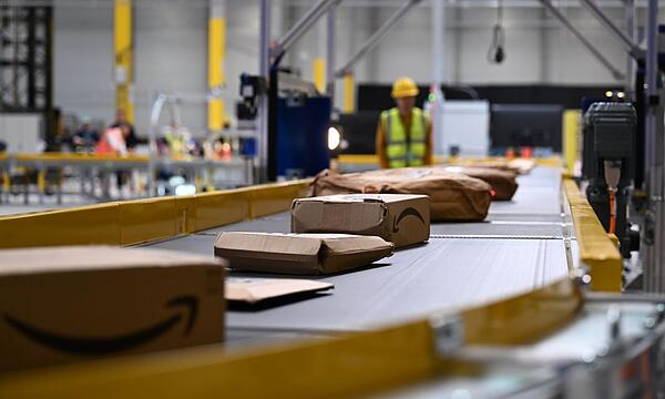 Amazon-Paketsortierung