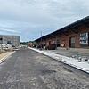 Neue Straße in Coburg Die neue Straße am ehemaligen Güterbahnhof in Coburg fast fertig.