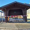 Pkw rammt Bushäuschen in Neustadt bei Coburg Pkw rammt Bushäuschen in Neustadt bei Coburg