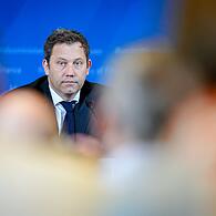 Pressekonferenz mit Lars Klingbeil