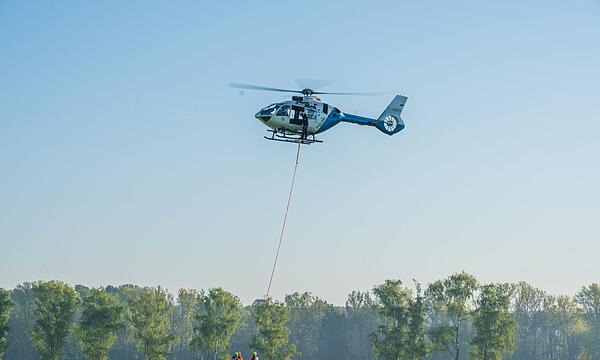 Brand auf ehemaligem Truppenübungsplatz