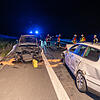 Beide Fahrer wurden bei dem Unfall glücklicherweise nur leicht verletzt.