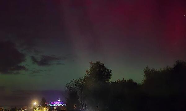 Polarlichter über Kronach Oktober 2024Polarlichter über Kronach Oktober 2024