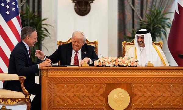 US-Präsident Trump im Nahen Osten - Katar