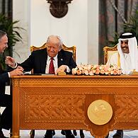 US-Präsident Trump im Nahen Osten - Katar
