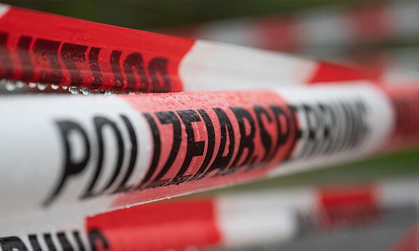 Absperrband der Polizei