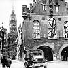 Blick auf das zerstörte Alte Rathaus in München