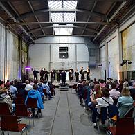 Stimmungsvolle Konzerte verspricht der „ExSilentio“-Kammerchor unter der Leitung von Lukas Alois Roth für das laufende Jahr unter anderem beim Festival „Klang im Kesselhaus“ in Mainleus.