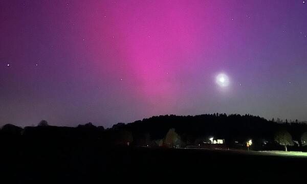 Polarlichter über KronachPolarlichter über Kronach