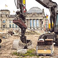 Beim Reichstagsgebäude soll ein neues Besucherzentrum entstehen.
