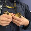 Polizei rettet Entenküken