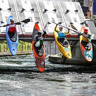 Eiskanal in Augsburg