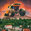 Monster-Trucks: Die Rettung für B 85-Pendler?