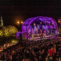 Die Klosterwiese oberhalb von Banz wird an drei Tagen im Juli wieder zum Austragungsort des Festivals.