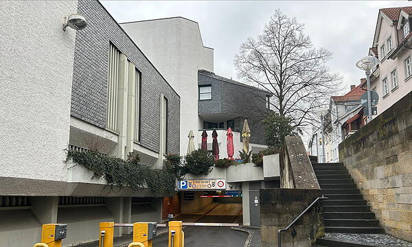 Parkhaus Mauer in Coburg