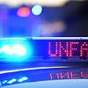 Polizei sichert Unfallstelle