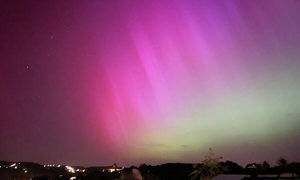 Polarlichter über Kronach 2024Polarlichter über Kronach