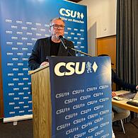 Gerhard Seitz wurde als Kreisvorsitzender der CSU Bamberg wiedergewählt.
