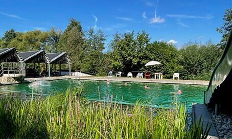 "Autilus" Naturbad in AutenhausenZwischenbilanz im "Autilus" Naturbad in Autenhausen