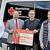 Stellvertreter Klaus Schulz, Kreisgeschäftsführer, Oliver Nelkel, Kreisvorsitzender MdL Holger Dremel, H. Keller, H. Schlosser und Schatzmeister Oliver Löffler (von links)
