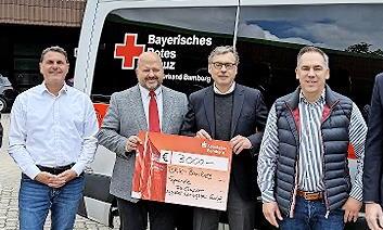 Stellvertreter Klaus Schulz, Kreisgeschäftsführer, Oliver Nelkel, Kreisvorsitzender MdL Holger Dremel, H. Keller, H. Schlosser und Schatzmeister Oliver Löffler (von links)