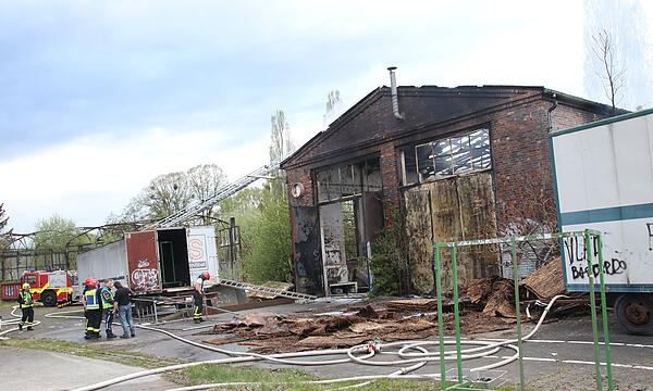 Brand Lokschuppen Coburg: hoher Schaden - Ursache unklar