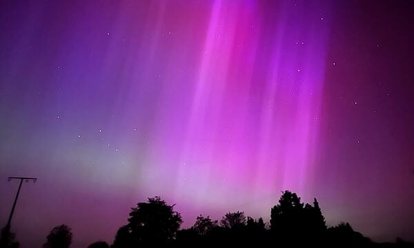 Polarlichter über Kronach 2024Polarlichter über Kronach