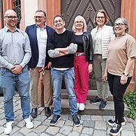 Beim Förderkreis Kaiserpfalz gibt es Wechsel an der Spitze (v. l.): Daniel Sauer, Herbert Amtmann, Harald Winter, Susanne Fischer, Justine Abele und Doris Koschyk.