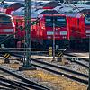 Regionalbahn Loks am Hauptbahnhof