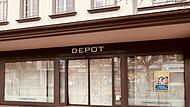 Geschlossene Depot-Filiale